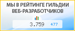 Папин сайт, г. Ярославль, в независимом рейтинге Восточно-Европейской гильдии веб-разработчиков - показатель рейтинга и место по России